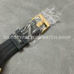 RM Factory Omega Speedmaster Professional Moonwatch 310.62.42.50.99.001 42mm Yellow Gold Rubber Strap Gold Dial