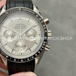RM Factory Omega Speedmaster Professional Moonwatch 310.63.42.50.02.001 42mm steel rubber strap silver dial replica watch