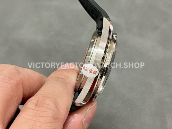 RM Factory Omega Speedmaster Professional Moonwatch 310.63.42.50.02.001 42mm Steel Rubber Strap Silver Dial