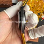 SMF Factory Omega Speedmaster Dark Side Of The Moon 310.92.44.50.01.001 44.25mm Ceramic Yellow Leather Strap Black Dial (3) SMF Factory Omega Speedmaster Dark Side Of The Moon 310.92.44.50.01.001 44.25mm Ceramic Yellow Leather Strap Black Dial