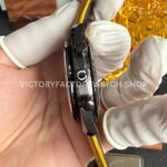 SMF Factory Omega Speedmaster Dark Side Of The Moon 310.92.44.50.01.001 44.25mm Ceramic Yellow Leather Strap Black Dial (4) SMF Factory Omega Speedmaster Dark Side Of The Moon 310.92.44.50.01.001 44.25mm Ceramic Yellow Leather Strap Black Dial