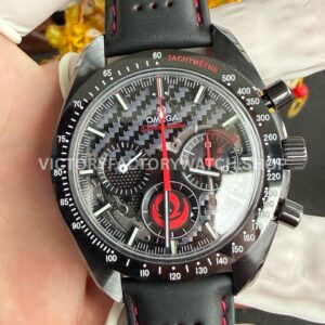 SMF Factory Omega Speedmaster Dark Side Of The Moon 311.92.44.30.01.002 44.25mm Ceramic Leather Strap Black Dial (7) SMF Factory Omega Speedmaster Dark Side Of The Moon 311.92.44.30.01.002 44.25mm ceramic leather strap black dial replica watch