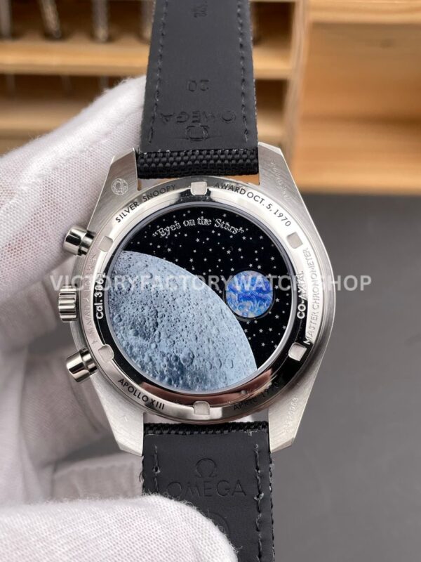 SMF Factory Omega Speedmaster Professional Moonwatch 3578.51.00 42mm Steel Canvas Strap Black Dial (5) SMF Factory Omega Speedmaster Professional Moonwatch 3578.51.00 42mm Steel Canvas Strap Black Dial
