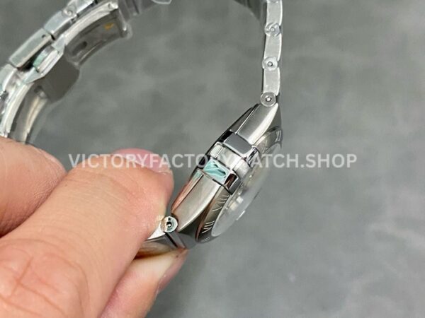 TW Factory Omega Constellation Quartz 123.10.27.60.55.001 27mm Full Steel Mother Of Pearl Dial