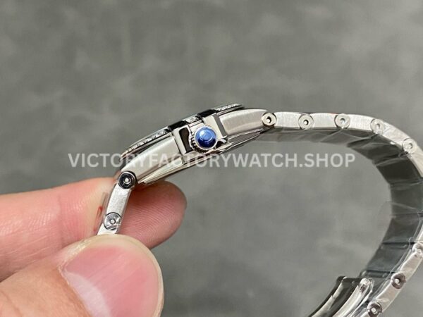TW Factory Omega Constellation Quartz 123.15.27.60.55.003 27mm Diamond Bezel Full Steel Mother Of Pearl Dial