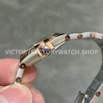 TW Factory Omega Constellation Quartz 123.20.27.60.55.001 27mm Half Ros ( (3) TW Factory Omega Constellation Quartz 123.20.27.60.55.001 27mm Half Rose Gold Rose Diamond Mother Of Pearl Dial