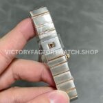 TW Factory Omega Constellation Quartz 123.20.27.60.55.001 27mm Half Ros ( (8) TW Factory Omega Constellation Quartz 123.20.27.60.55.001 27mm Half Rose Gold Rose Diamond Mother Of Pearl Dial