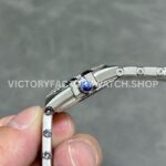 TW Factory Omega Constellation Quartz 131.10.25.60.53.001 27mm Full Steel Diamond Bezel Diamond Gypsophila Blue Dial