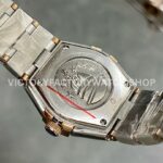 TW Factory Omega Constellation Quartz 131.25.28.60.99.001 27mm Diamond Bezel Half Rose Gold S (6) TW Factory Omega Constellation Quartz 131.25.28.60.99.001 27mm Half Rose Gold Diamond Bezel Diamond Blue Dial