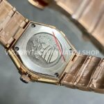 TW Factory Omega Constellation Quartz 131.55.25.60.53.002 27mm Full Rose Gold Diamond Bezel Diamond Gypsophila Blue Dial