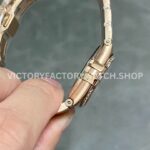 TW Factory Omega Constellation Quartz 131.55.25.60.53.002 27mm Full Rose Gold Diamond Bezel Diamond Gypsophila Blue Dial