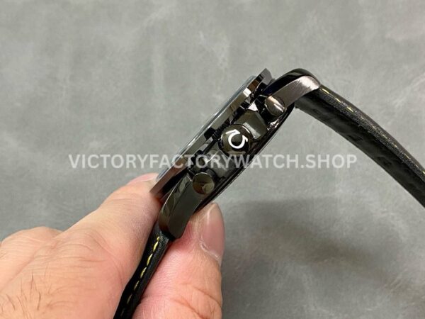 TW Factory Omega Speedmaster Dark Side Of The Moon Apollo 8 311.92.44.30.01.001 44.25mm (7) TW Factory Omega Speedmaster Dark Side Of The Moon Apollo 8 311.92.44.30.01.001 44.25mm Ceramic Leather Strap Black Dial