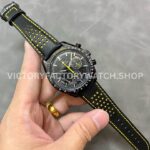 TW Factory Omega Speedmaster Dark Side Of The Moon Apollo 8 311.92.44.30.01.001 44.25mm (9) TW Factory Omega Speedmaster Dark Side Of The Moon Apollo 8 311.92.44.30.01.001 44.25mm Ceramic Leather Strap Black Dial