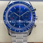 TW Factory Omega Speedmaster Moonphase 304.33.44.52.03.001 44.25mm Full Steel Blue Dial (6) TW Factory Omega Speedmaster Moonphase 304.33.44.52.03.001 44.25mm full steel blue dial replica watch