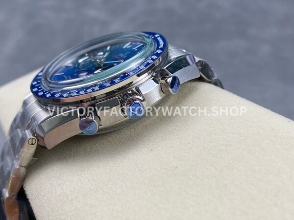 TW Factory Omega Speedmaster Moonphase 304.33.44.52.03.001 44.25mm Full Steel Blue Dial (9) TW Factory Omega Speedmaster Moonphase 304.33.44.52.03.001 44.25mm Full Steel Blue Dial