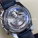 TW Factory Omega Speedmaster Moonphase 304.33.44.52.03.001 44.25mm Steel Leather Strap Blue Dial (1) TW Factory Omega Speedmaster Moonphase 304.33.44.52.03.001 44.25mm Steel Leather Strap Blue Dial