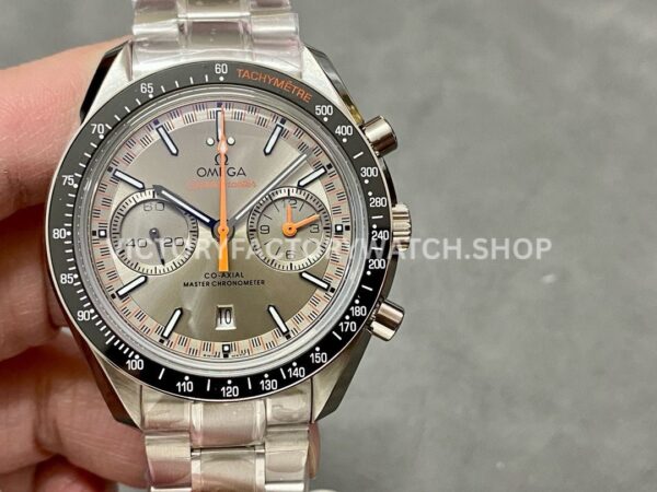 TW Factory Omega Speedmaster Racing 329.32.44.51.06.001 44.25mm Full Steel Silver Dial (1) TW Factory Omega Speedmaster Racing 329.32.44.51.06.001 44.25mm full steel silver dial replica watch