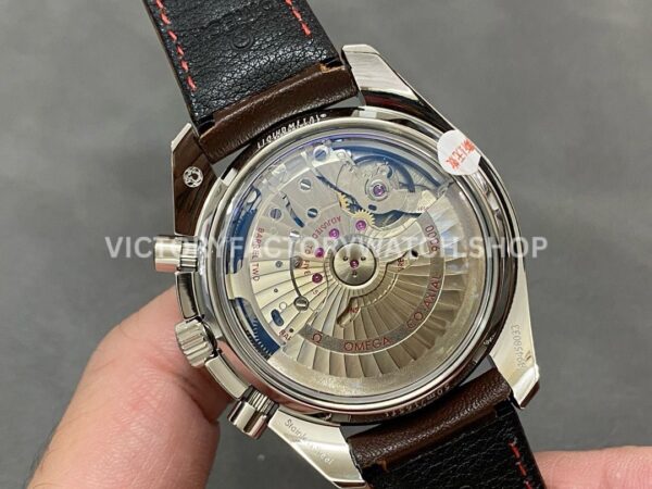 TW Factory Omega Speedmaster Racing 329.32.44.51.06.001 44.25mm Steel Leather Strap Silver Strap (3) TW Factory Omega Speedmaster Racing 329.32.44.51.06.001 44.25mm Steel Leather Strap Silver Dial