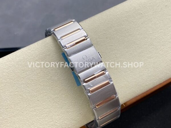 V+ Factory Omega Constellation 131.23.41.21.03.001 41mm Half Rose Gold Blue Ceramic Bezel Blue Dial (1) V+ Factory Omega Constellation 131.23.41.21.03.001 41mm Half Rose Gold Blue Ceramic Bezel Blue Dial