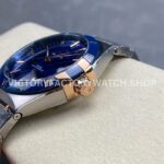V+ Factory Omega Constellation 131.23.41.21.03.001 41mm Half Rose Gold Blue Ceramic Bezel Blue Dial (4) V+ Factory Omega Constellation 131.23.41.21.03.001 41mm Half Rose Gold Blue Ceramic Bezel Blue Dial