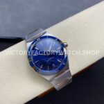 V+ Factory Omega Constellation 131.23.41.21.03.001 41mm Half Rose Gold Blue Ceramic Bezel Blue Dial (8) V+ Factory Omega Constellation 131.23.41.21.03.001 41mm Half Rose Gold Blue Ceramic Bezel Blue Dial