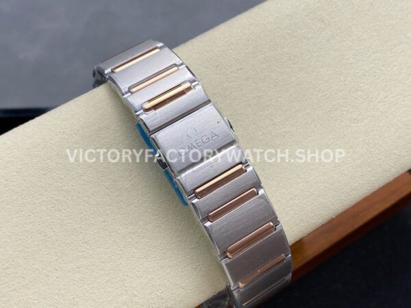 V+ Factory Omega Constellation 131.23.41.21.06.001 41mm Half Rose Gold Black Ceramic Bezel Grey Dial (1) V+ Factory Omega Constellation 131.23.41.21.06.001 41mm Half Rose Gold Black Ceramic Bezel Grey Dial