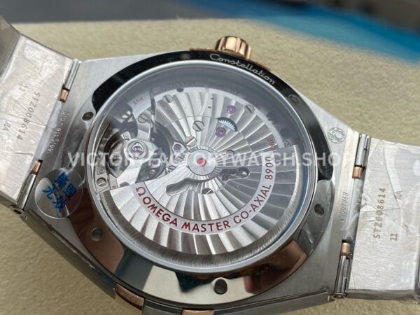 V+ Factory Omega Constellation 131.23.41.21.06.001 41mm Half Rose Gold Black Ceramic Bezel Grey Dial (3) V+ Factory Omega Constellation 131.23.41.21.06.001 41mm Half Rose Gold Black Ceramic Bezel Grey Dial
