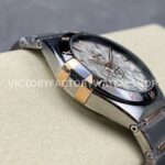 V+ Factory Omega Constellation 131.23.41.21.06.001 41mm Half Rose Gold Black Ceramic Bezel Grey Dial (5) V+ Factory Omega Constellation 131.23.41.21.06.001 41mm Half Rose Gold Black Ceramic Bezel Grey Dial