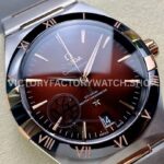 V+ Factory Omega Constellation 131.23.41.21.11.001 41mm Half Rose Gold Black Ceramic Bezel Red Dial (2) V+ Factory Omega Constellation 131.23.41.21.11.001 41mm Half Rose Gold Black Ceramic Bezel Red Dial