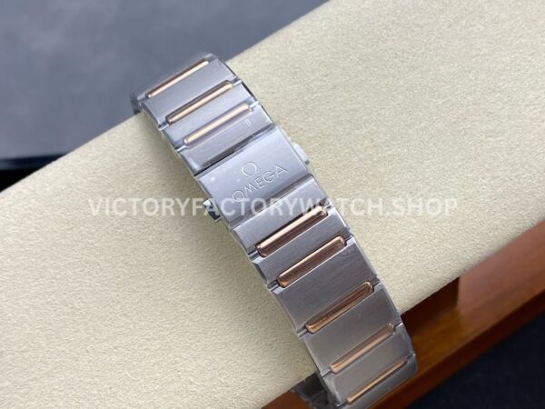 V+ Factory Omega Constellation 131.23.41.21.11.001 41mm Half Rose Gold Black Ceramic Bezel Red Dial (3) V+ Factory Omega Constellation 131.23.41.21.11.001 41mm Half Rose Gold Black Ceramic Bezel Red Dial