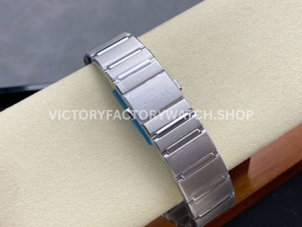 V+ Factory Omega Constellation 131.30.41.21.01.001 41mm Full Steel Black Ceramic Bezel Black Dial