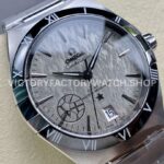 V+ Factory Omega Constellation 131.30.41.21.99.001 41mm Full Steel Black Ceramic Bezel Grey Dial
