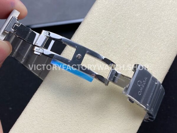 V+ Factory Omega Constellation 131.30.41.21.99.001 41mm Full Steel Black Ceramic Bezel Grey Dial