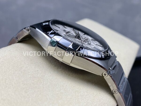V+ Factory Omega Constellation 131.30.41.21.99.001 41mm Full Steel Black Ceramic Bezel Grey Dial