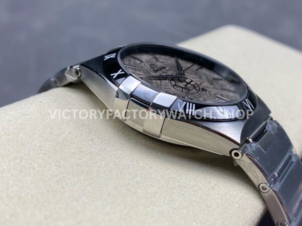 V+ Factory Omega Constellation 131.30.41.21.99.001 41mm Full Steel Black Ceramic Bezel Meteorites White ( (3) V+ Factory Omega Constellation 131.30.41.21.99.001 41mm Full Steel Black Ceramic Bezel Meteorites White Dial