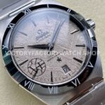V+ Factory Omega Constellation 131.30.41.21.99.001 41mm Full Steel Black Ceramic Bezel Meteorites White ( (4) V+ Factory Omega Constellation 131.30.41.21.99.001 41mm Full Steel Black Ceramic Bezel Meteorites White Dial