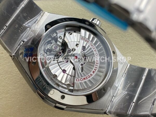 V+ Factory Omega Constellation 131.30.41.21.99.001 41mm Full Steel Black Ceramic Bezel Meteorites White ( (8) V+ Factory Omega Constellation 131.30.41.21.99.001 41mm Full Steel Black Ceramic Bezel Meteorites White Dial