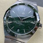 V+ Factory Omega Constellation 131.30.41.21.99.002 41mm Full Steel Green Ceramic Bezel Meteorites Green ( (3) V+ Factory Omega Constellation 131.30.41.21.99.002 41mm Full Steel Green Ceramic Bezel Meteorites Green Dial