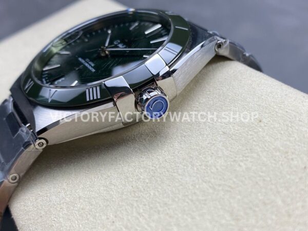 V+ Factory Omega Constellation 131.30.41.21.99.002 41mm Full Steel Green Ceramic Bezel Meteorites Green ( (5) V+ Factory Omega Constellation 131.30.41.21.99.002 41mm Full Steel Green Ceramic Bezel Meteorites Green Dial
