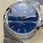 V+ Factory Omega Constellation 131.30.41.21.99.003 41mm Full Steel Silver Titanium Bezel Meteorites Blu ( V+ Factory Omega Constellation 131.30.41.21.99.003 41mm Full Steel Silver Titanium Bezel Meteorites Blue Dial