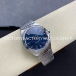 V+ Factory Omega Constellation 131.30.41.21.99.003 41mm Full Steel Silver Titanium Bezel Meteorites Blu (1) V+ Factory Omega Constellation 131.30.41.21.99.003 41mm Full Steel Silver Titanium Bezel Meteorites Blue Dial