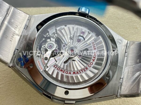 V+ Factory Omega Constellation 131.30.41.21.99.003 41mm Full Steel Silver Titanium Bezel Meteorites Blu ( (3) V+ Factory Omega Constellation 131.30.41.21.99.003 41mm Full Steel Silver Titanium Bezel Meteorites Blue Dial