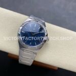 V+ Factory Omega Constellation 131.30.41.21.99.003 41mm Full Steel Silver Titanium Bezel Meteorites Blu ( (4) V+ Factory Omega Constellation 131.30.41.21.99.003 41mm Full Steel Silver Titanium Bezel Meteorites Blue Dial