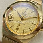 V+ Factory Omega Constellation 131.50.41.21.99.001 41mm Full Yellow Gold Ceramic Bezel Champagne Dial