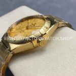 V+ Factory Omega Constellation 131.50.41.21.99.001 41mm Full Yellow Gold Ceramic Bezel Champagne Dial