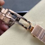 V+ Factory Omega Constellation 131.63.41.21.03.001 41mm Full Rose Gold Blue Ceramic Bezel Blue Dial