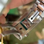 VR Factory Omega Seamaster Planet Ocean Chronograph 215.20.46.51.03.001 45.5mm Half Rose Gold Blue Dial