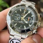 VR Factory Omega Seamaster Planet Ocean Chronograph 215.30.46.51.01.001 45.5mm Full Steel Black Dial