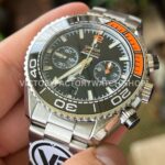 VR Factory Omega Seamaster Planet Ocean Chronograph 215.30.46.51.01.002 45.5mm Full Steel Black Dial