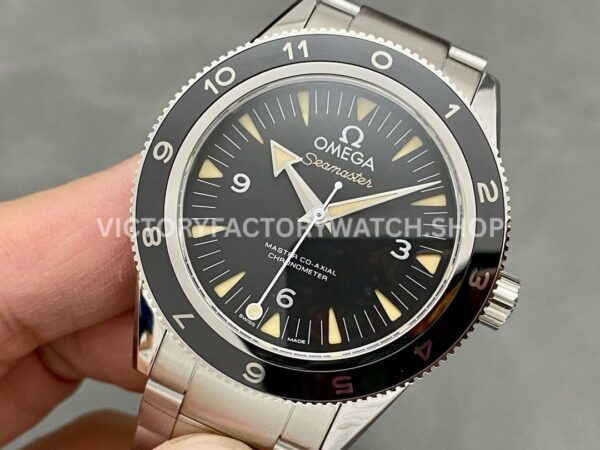 VS Factory Omega Seamaster 300 233.32.41.21.01.001 41mm James Bond Spectre Limited Edition Full St (1) VS Factory Omega Seamaster 300 James Bond Spectre Limited Edition 233.32.41.21.01.001 41mm Full Steel Black Dial